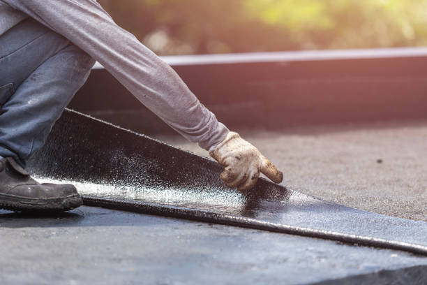 Professional Exterior Waterproofing technician working in Walkerton, IN